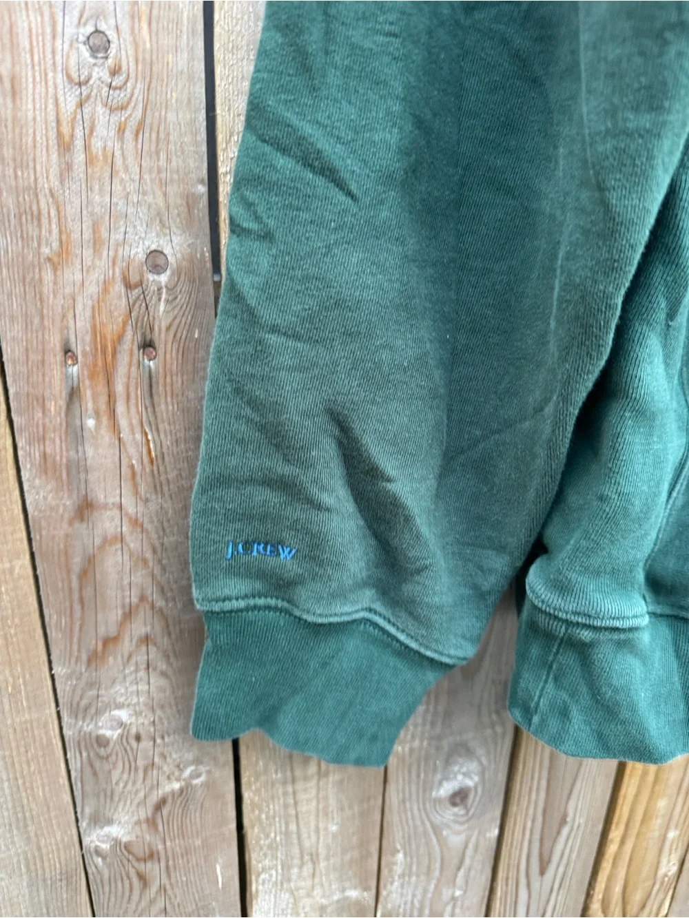 J. Crew  Crewneck Sweatshirt with Embroidered Oarsman